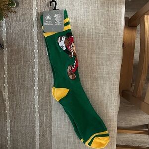 Disney Green and Yellow Character Socks